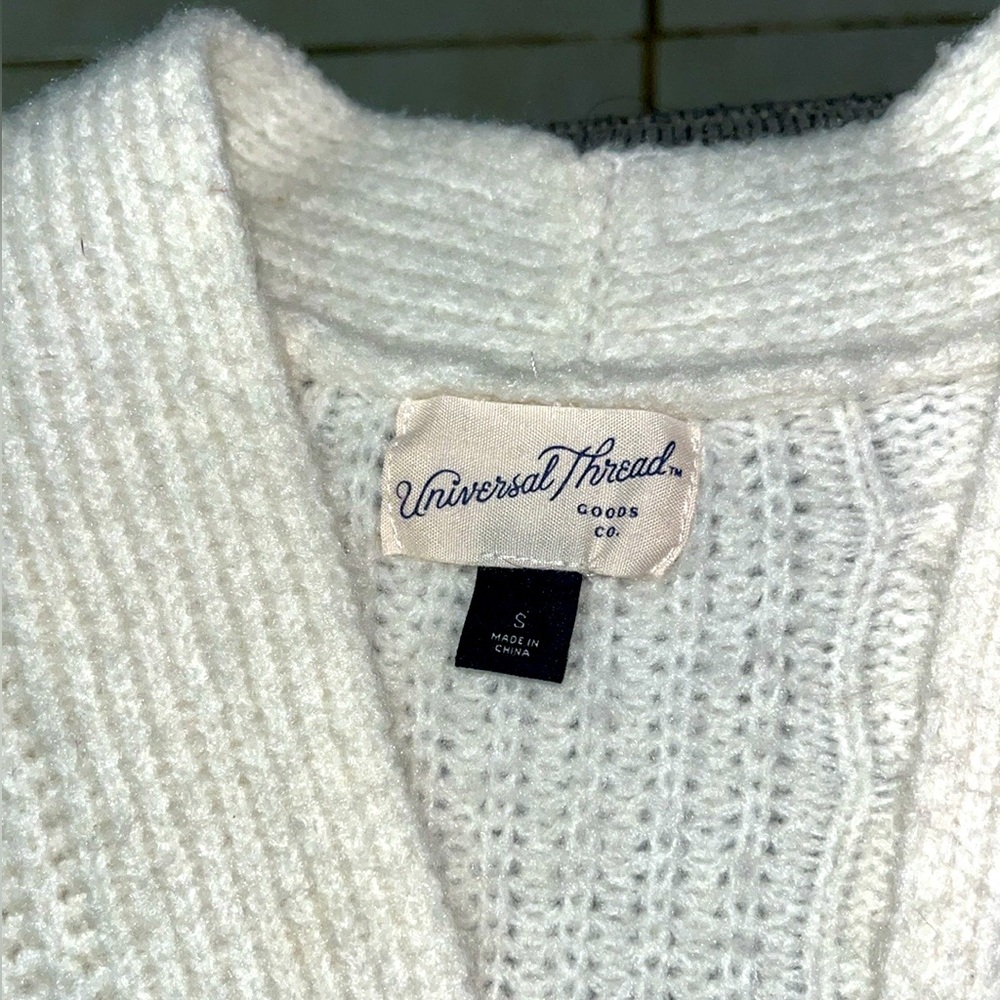 Universal Thread Oversized Cable Knit Cardigan - image 2